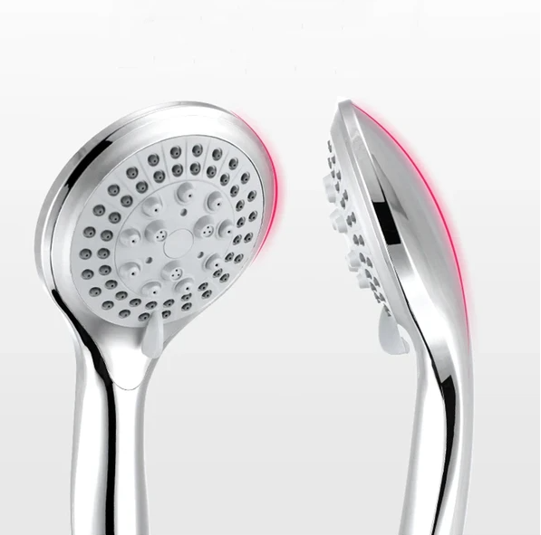 5-Setting High-Pressure Handheld Shower Head with 5 ft Hose