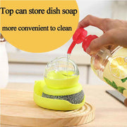 Heavy-Duty Stainless Steel Dish & Pot Scrubber Brush