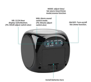 LED Projection Alarm Clock with Voice Weather, Snooze - Main product view
