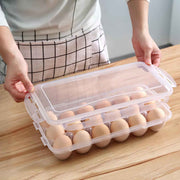 Stackable 18-Egg Refrigerator Storage Holder (2-Pack)
