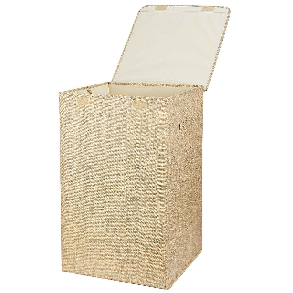 Foldable Laundry Hamper with Lid and Handles