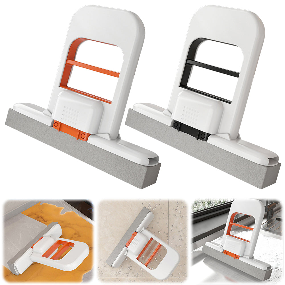Self-Squeezing Mini Foldable Desktop Sponge Mop - Main product view