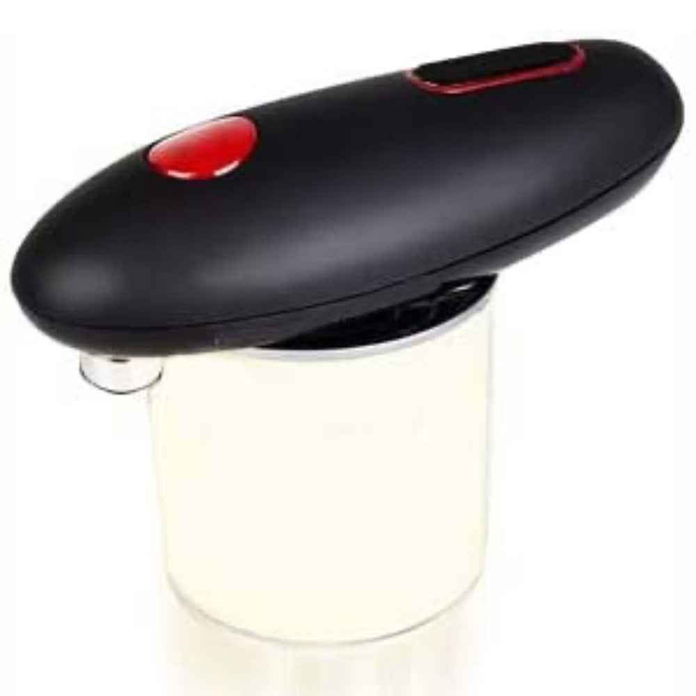One-Touch Automatic Electric Can Opener & Smooth Edge Jar Opener