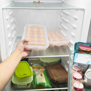 Stackable 18-Egg Refrigerator Storage Holder (2-Pack)