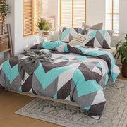 Soft Twin Duvet Cover & Pillowcase Bedding Set - Included accessories and packaging