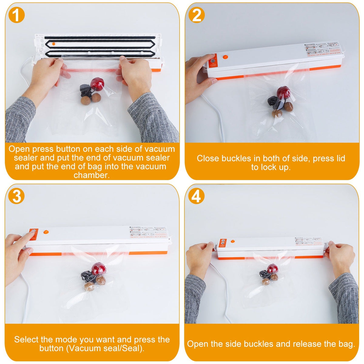 Automatic Vacuum Sealer Machine for Dry & Moist Food - Lifestyle in-room application