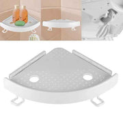 Bathroom Wall Corner Shelf Organizer Storage Rack (No Drilling)