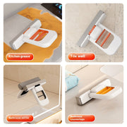Self-Squeezing Mini Foldable Desktop Sponge Mop - Dimensions and specification details