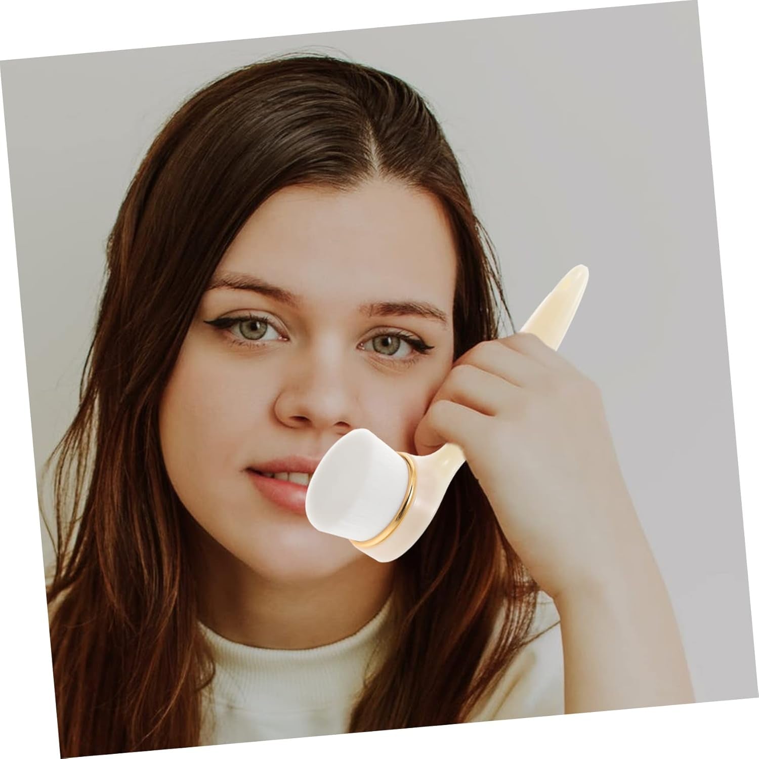 Facial Washing Brush Women Face Cleansing Tool Gentle Massage Exfoliating For