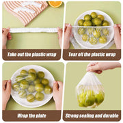 Reusable Elastic Stretch Bowl Covers & Food Storage Lids Set