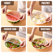 Reusable Elastic Stretch Bowl Covers & Food Storage - Dimensions and specification details
