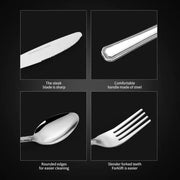 16-Piece Stainless Steel Flatware Set