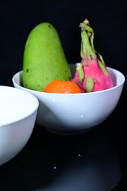 2-Piece Bone China Soup and Cereal Bowls
