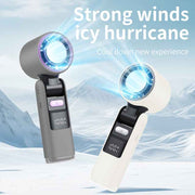 Rechargeable Digital Turbo Handheld Mini Cooling Fan