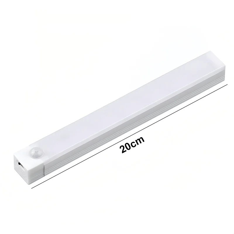 rechargeable motion sensor LED under cabinet light for kitchen closet and wardrobe